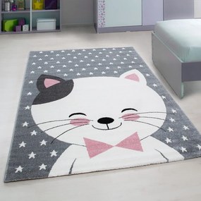 Różowo-szary dywan dziecięcy 120x170 cm Kids – Ayyildiz Carpets