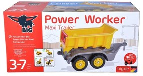 Big przyczepka do jeździków power worker maxi ruchoma platforma