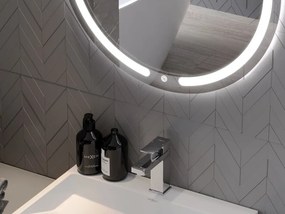 Mexen Rose lustro łazienkowe podświetlane, okrągłe 80 cm, LED 6000K, antypara - 9810-080-080-611-00