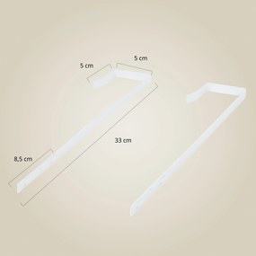 Lustro na drzwi AINA, 36 x 110 cm