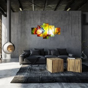 Obraz - Kosmiczny motyl (125x70 cm)