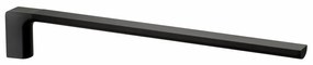 GEDY PI2214 Pirenei stały uchwyt na ręcznik 41 cm, czarny matowy