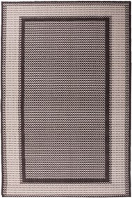 Dywan Jeans Płasko Tkany Brązowy 060x100 Prostokąt