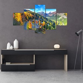 Obraz - Przełęcz Malajska (125x70 cm)