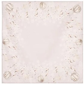 Obrus z motywem świątecznym Ozdoby, 80 x 80 cm, 80 x 80 cm