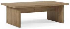 Stolik z blatem w dekorze dębu w naturalnym kolorze 70x120 cm Loana – Marckeric