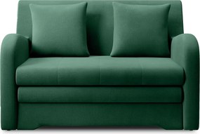 Rozkładana 2-osobowa sofa ARIO NUBE, ciemnozielona