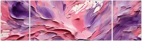 Obraz - Romantyczna abstrakcja (170x50 cm)