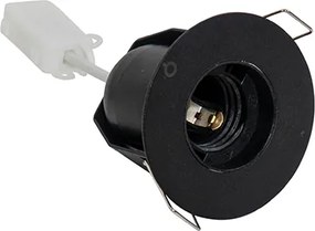 Inteligentny nowoczesny reflektor czarny z żarówką WiFi ST64 - Insight