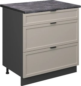 Szafka dolna do kuchni greybeige 80x60x82 fame-line