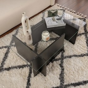 Stolik kawowy Vetrino Wood Black
