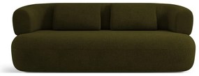 Zielona sofa z materiału bouclé 178 cm Jenny – Micadoni Home