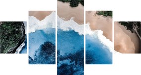 Obraz plaży Nusa Penida, Indonezja (125x70 cm)