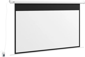 HOMCOM Ekran projekcyjny, 16:9, 84 cale, z pilotem, motorowy