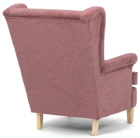 Fotel na uszach PINK2, różowy