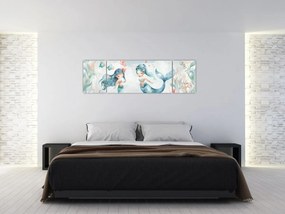 Obraz - Syreny (170x50 cm)