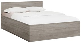 Łóżko SOFIA 160 x 200 cm, dąb truflowy Stelaż: Ze stelażem listwowym rolowanym elastycznym, Materac: Materac Coco Maxi 20 cm