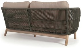 Sofa ogrodowa w kolorze khaki Kave Home Catalina