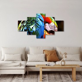 Obraz - Papuga (125x70 cm)