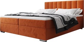 BEDANTE Łóżko kontynentalne ZILANO2 180x200 Itaka 1 Brązowy