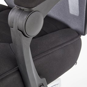 Fotel obrotowy z wysuwanym podnóżkiem Freeman Halmar