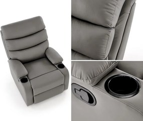 Rozkładany fotel z miejscem na napoje Perus Halmar