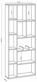 Biblioteczka Uranus White