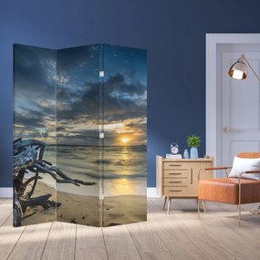 Parawan - Morze o zachodzie Słońca (126x170 cm)