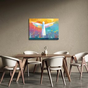 Obraz - Strażnik kwiatów (70x50 cm)