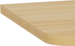 Konsola w dekorze dębu w naturalnym kolorze 40x140 cm Darlington – Actona