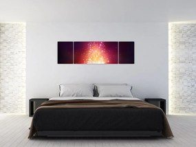 Obraz kwiatu lotosu (170x50 cm)