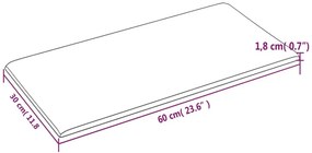 Panele kremowe ścienne tapicerowane D9-W72