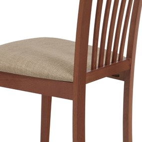 Zestaw krzeseł do jadalni BC-3950, wiśnia, 2 szt.