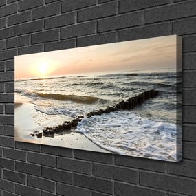 Obraz na płótnie Szum Morskich Fal