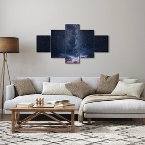 Obraz gwiaździstego nieba (125x70 cm)