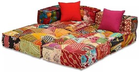 Modułowa patchworkowa sofa M5-N16