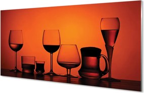 Szkło Ozdobne do Kuchni Zestaw Eleganckich Kieliszków