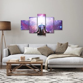 Obraz - Łączenie się z wszechświatem (125x70 cm)