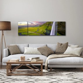 Obraz wodospadów (170x50 cm)