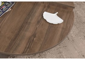 Stolik konferencyjny Podium Walnut