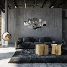 Obraz - Wieża Eiffla w Paryżu (125x70 cm)