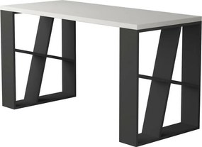 Biurko Honey White and Anthracite