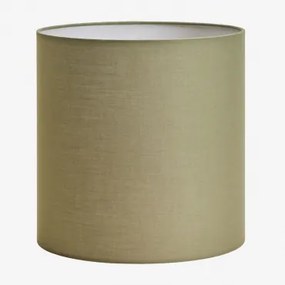 Abażur Z Tkaniny Arlina Salvia Zieleń & Ø30 Cm - ↑30 Cm - Sklum