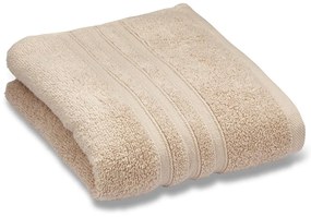 Beżowy bawełniany ręcznik kąpielowy frotte 70x120 cm Zero Twist – Catherine Lansfield