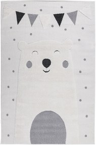 Dywan Skandi Kids Miś kremowy 125x170 Prostokąt