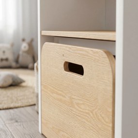 AIYAPLAY Stolik dziecięcy z ławką 5-w-1, zestaw siedzisk z regałem na książki, rolowana skrzynia z pojemnikiem do przechowywania dla 3-8 lat | Aosom PL