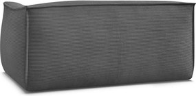 Ciemnoszara sztruksowa sofa 170 cm Giorgia – Bobochic Paris