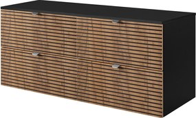 Meble łazienkowe, Czarny Mat, 120 x 57 x 46 cm