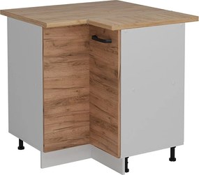 Szafka narożna złoty dąb energetyczny 75.6x60x81.6 r-line