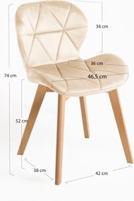 Silla Zie Terciopelo